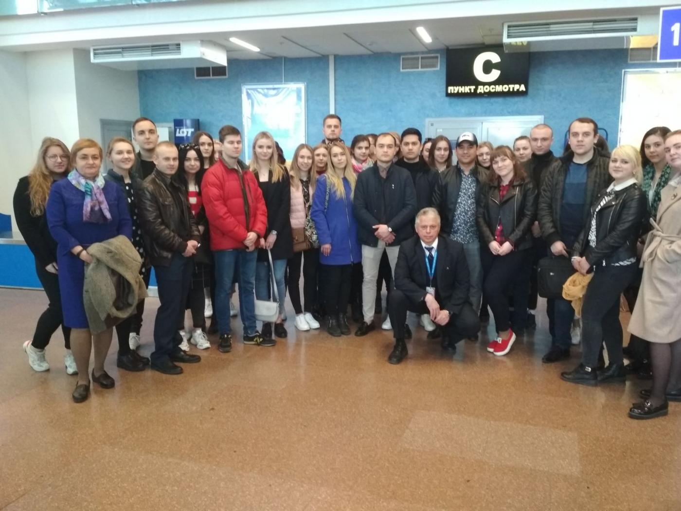 Студенты ФТУГа ознакомились с процессами предполетного досмотра в Национальном аэропорту "Минск-2"